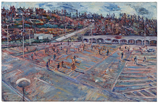 Illustration for article titled Here's a collection of impressionist paintings of scenes from zombie movies
